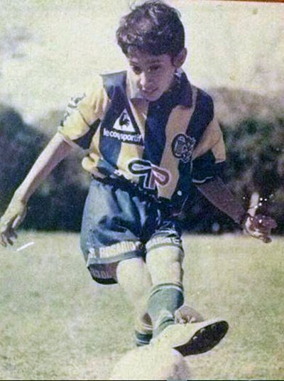 El Fideo Di María, a los 9 años en Rosario Central