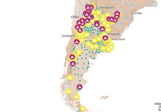 Un mapa expone la concentración de tierras extranjeras en la Argentina