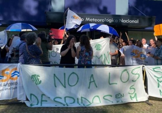 Alerta por despidos masivos en el Servicio Meteorológico Nacional